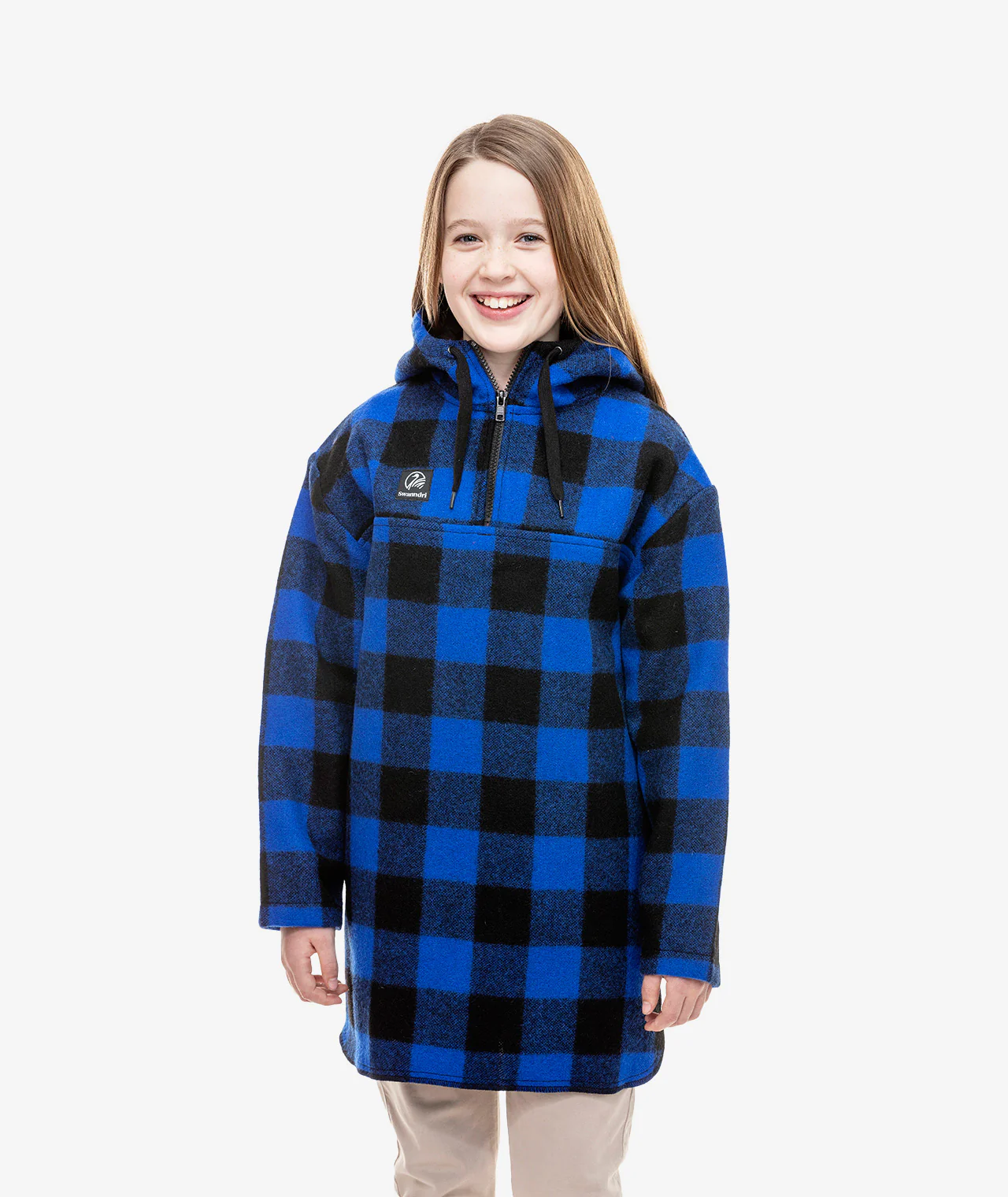 Swanndri Kids Blue Brixton Bushshirt - Image 3