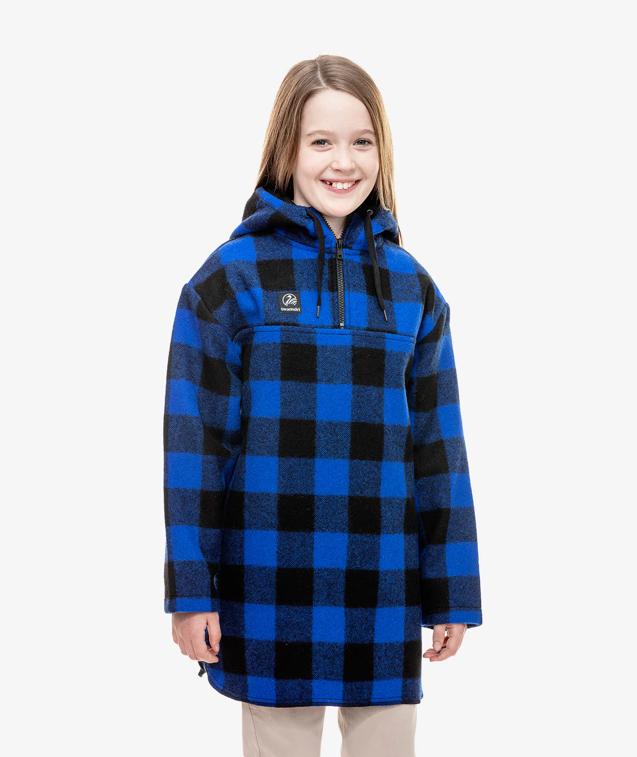 Swanndri Kids Blue Brixton Bushshirt - Image 5