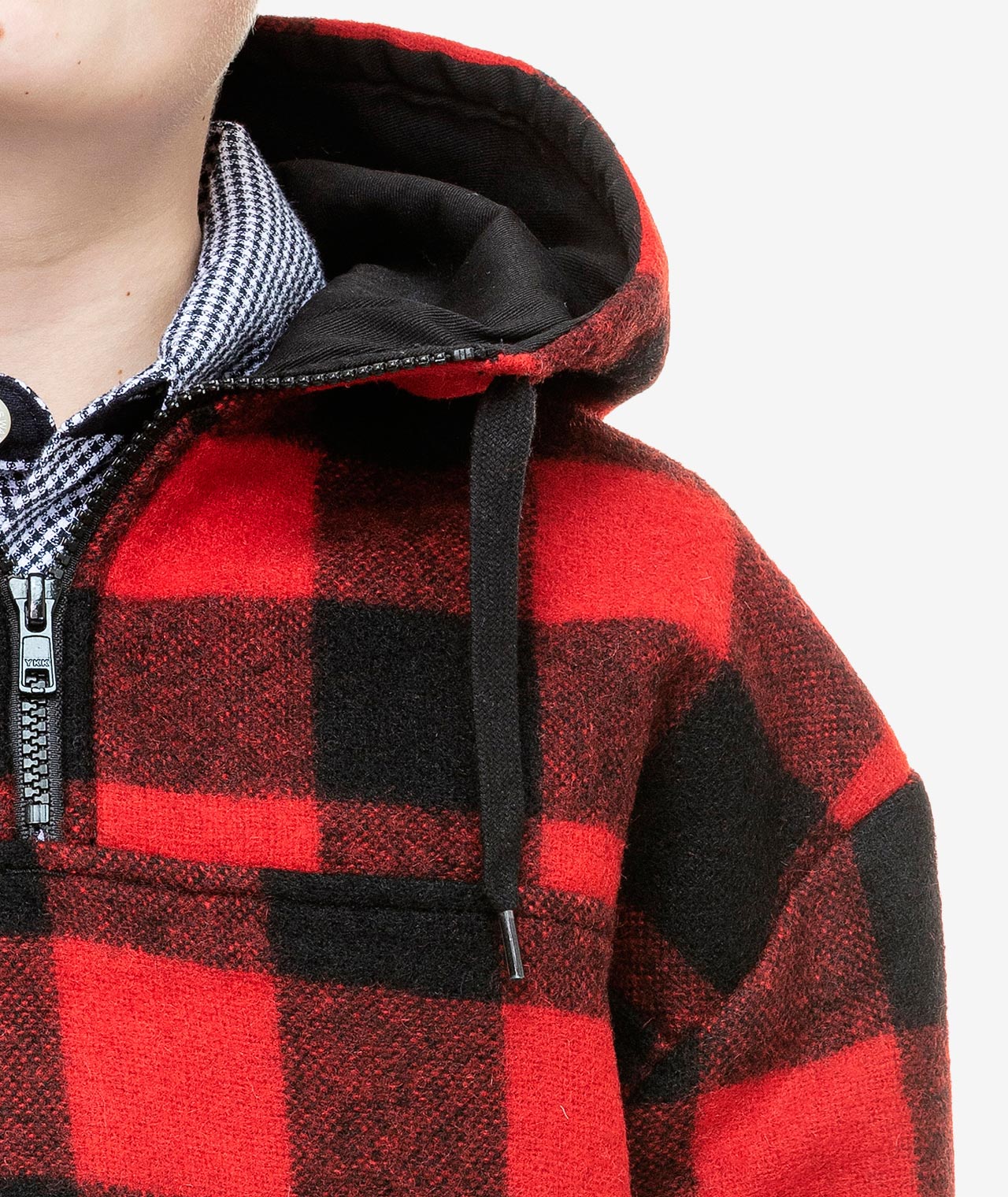 Swanndri Kids Red Brixton Bushshirt - Image 5
