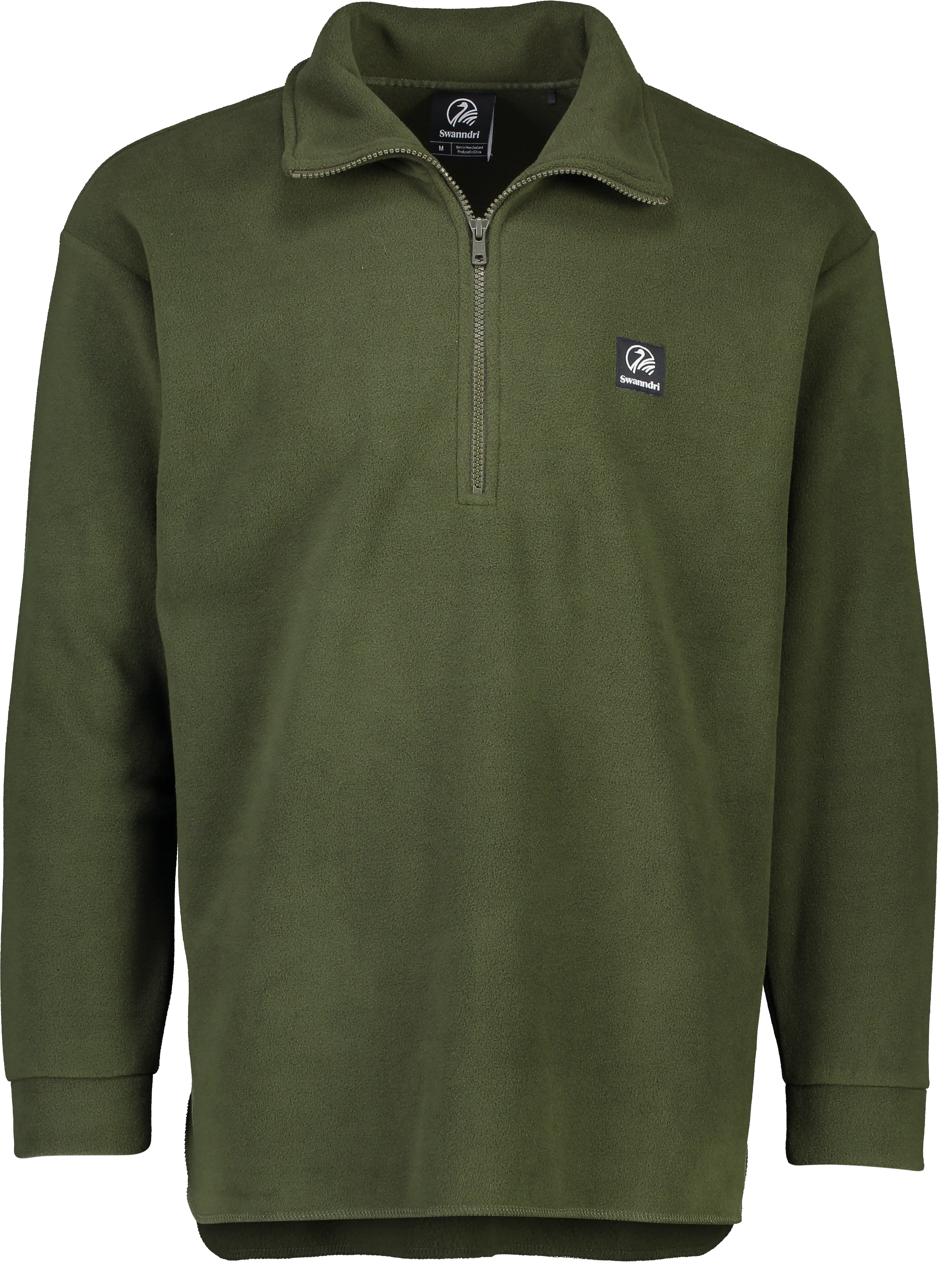 Swanndri Motu Pullover Fleece - Olive