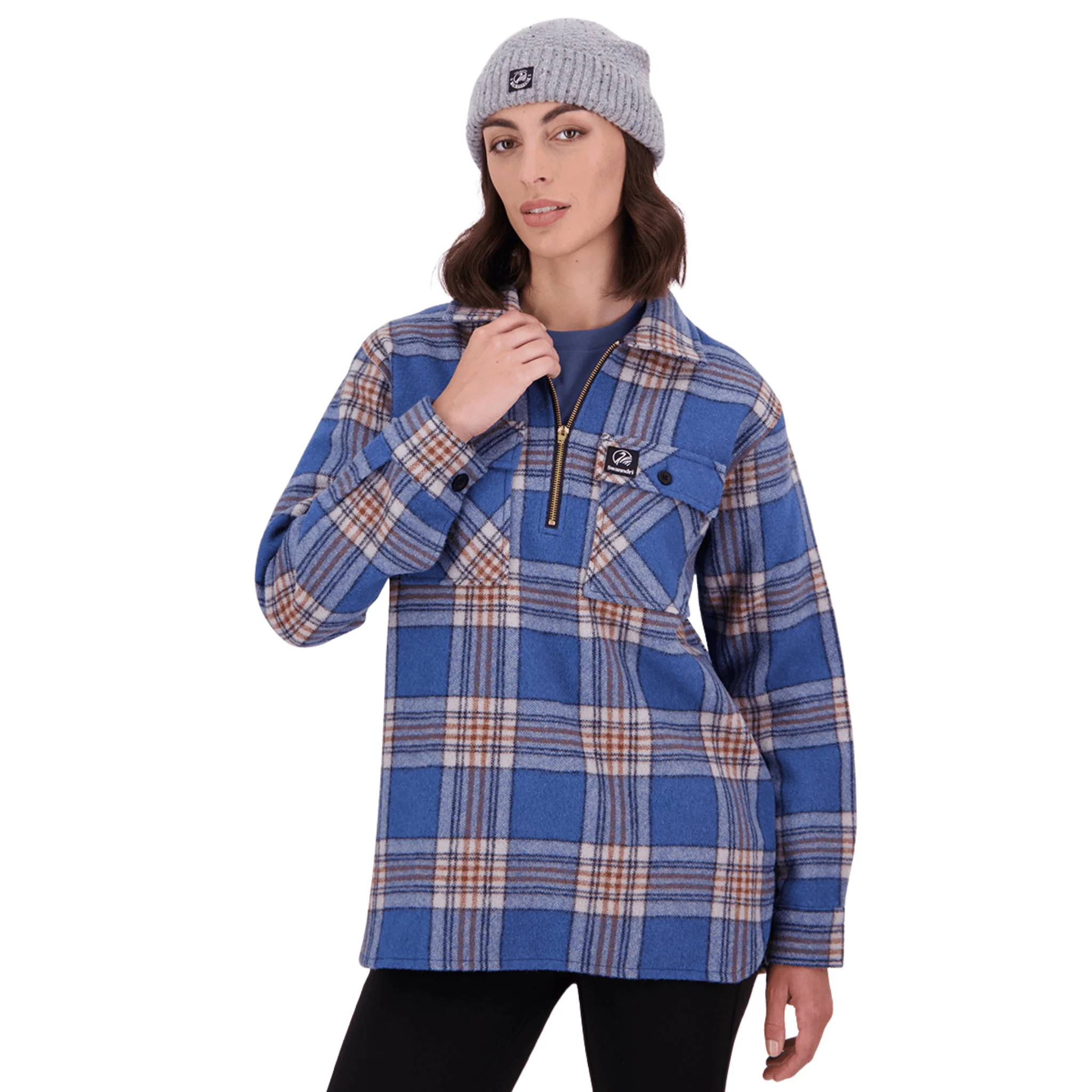 Swanndri Women's Ranger Bush Shirt - Eastcoast Check - Image 3