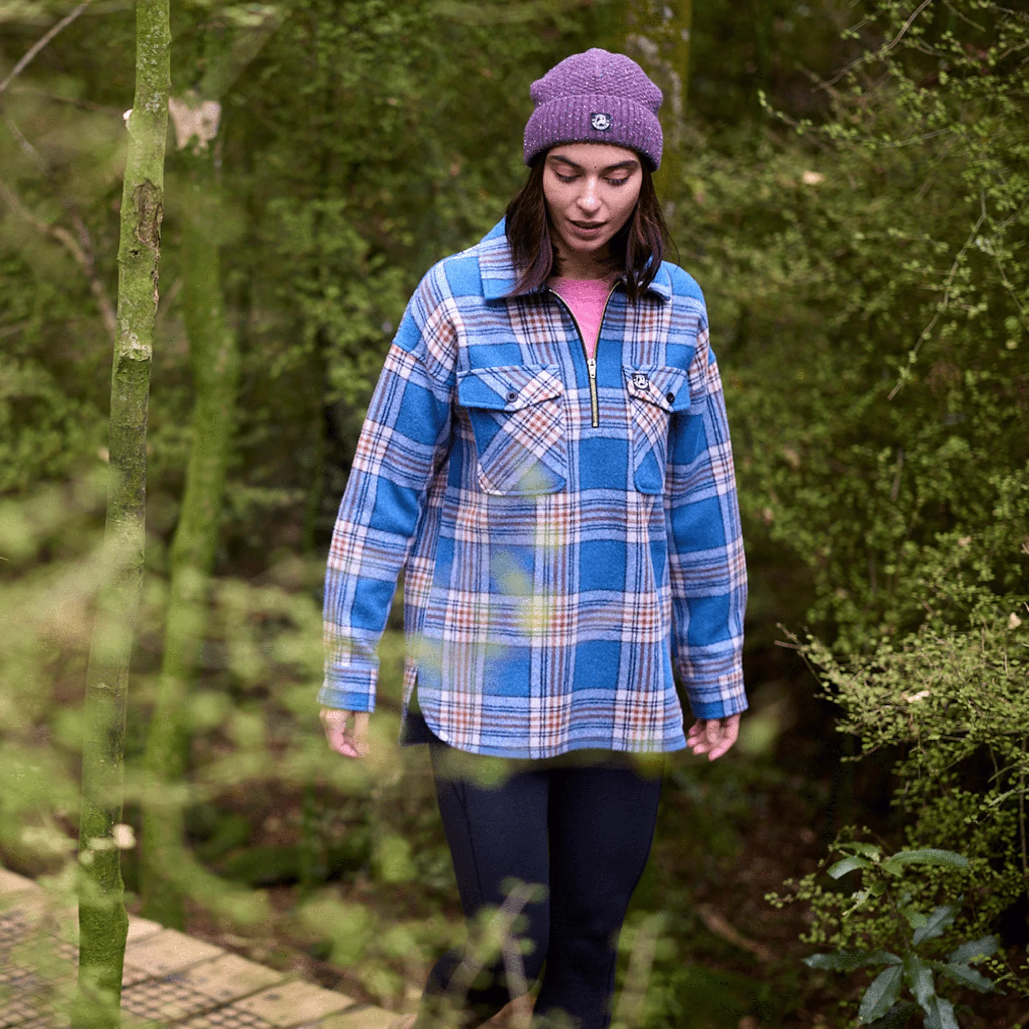 Swanndri Women's Ranger Bush Shirt - Eastcoast Check - Image 6