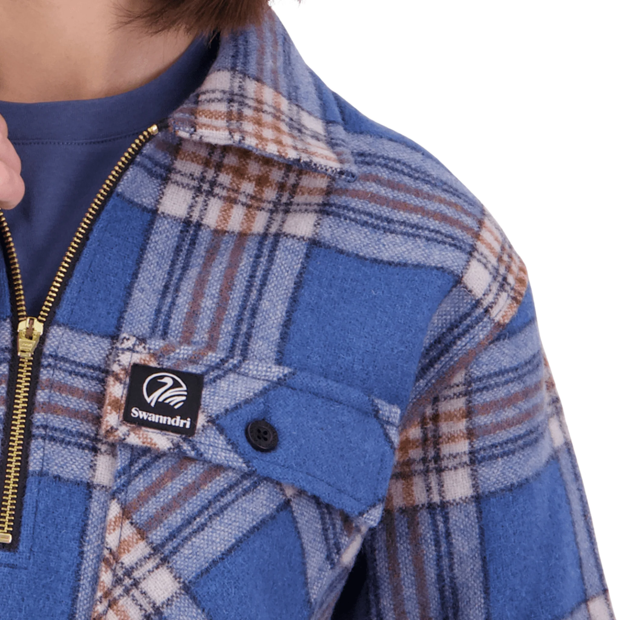 Swanndri Women's Ranger Bush Shirt - Eastcoast Check - Image 9